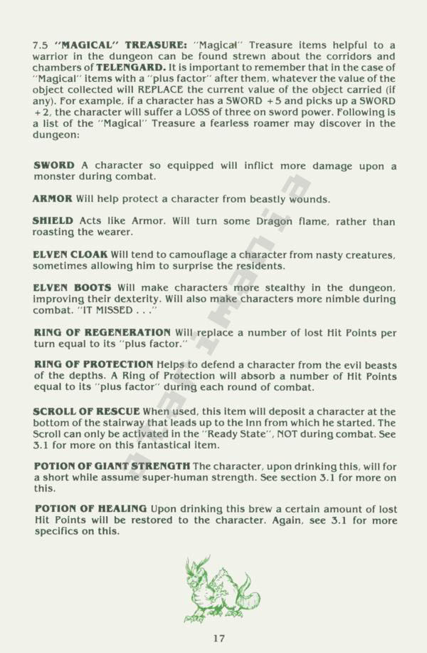 Instructions page 17