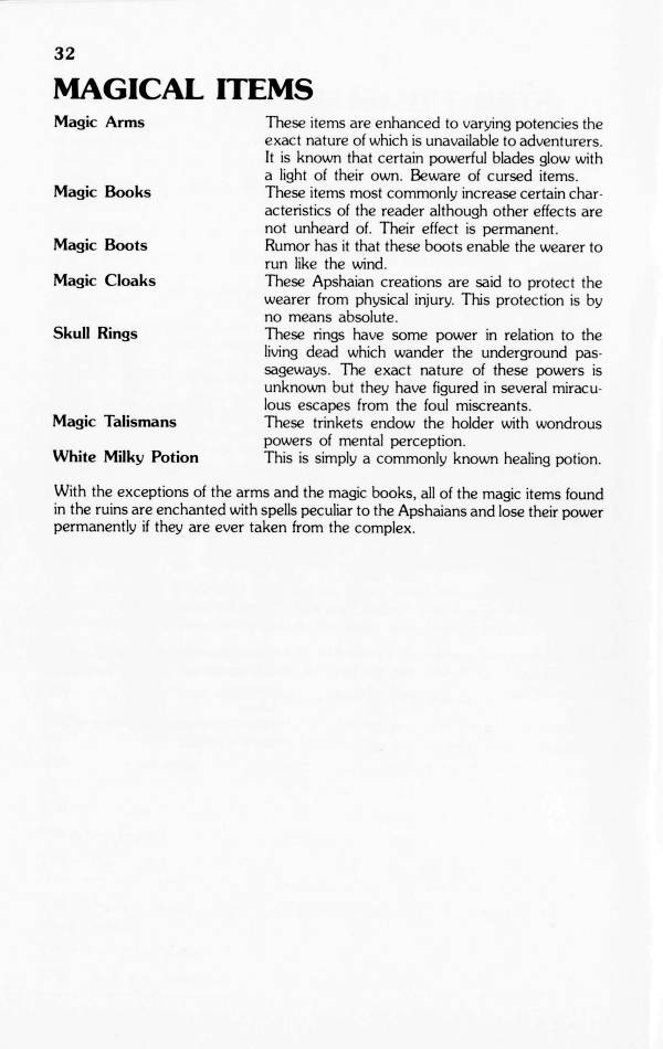 Instructions page 32