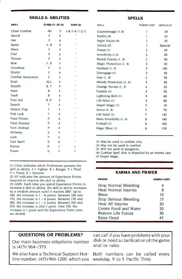 Instructions page 30