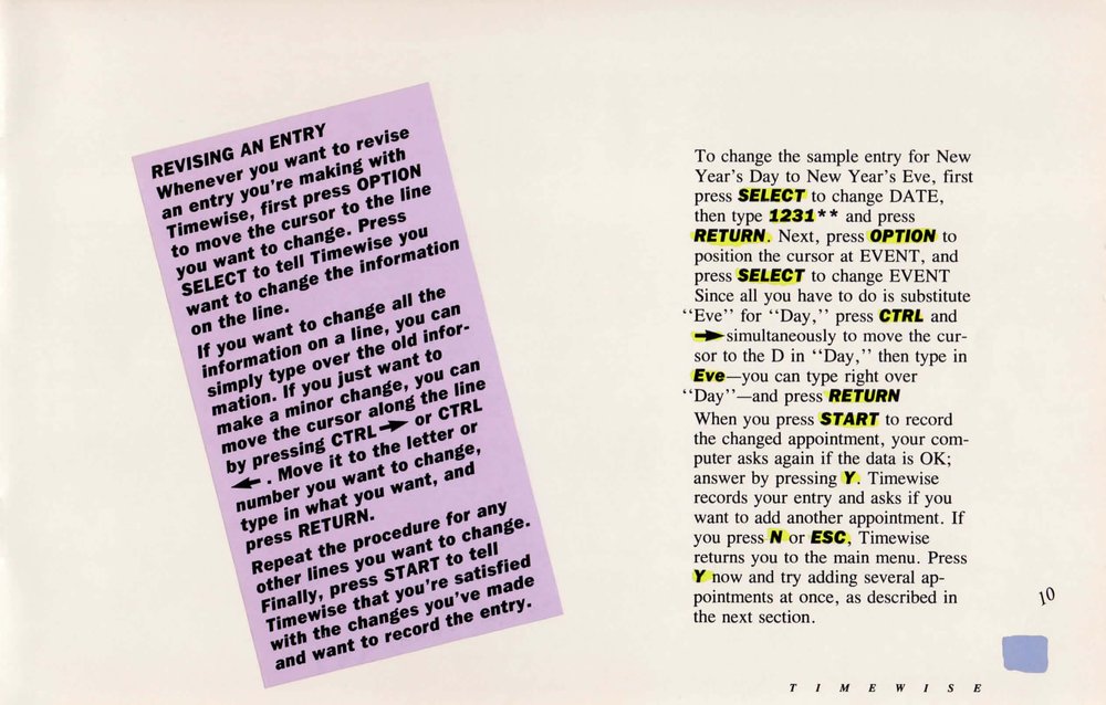 Instructions page 13