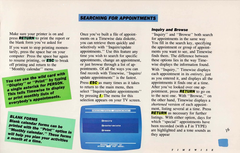 Instructions page 19