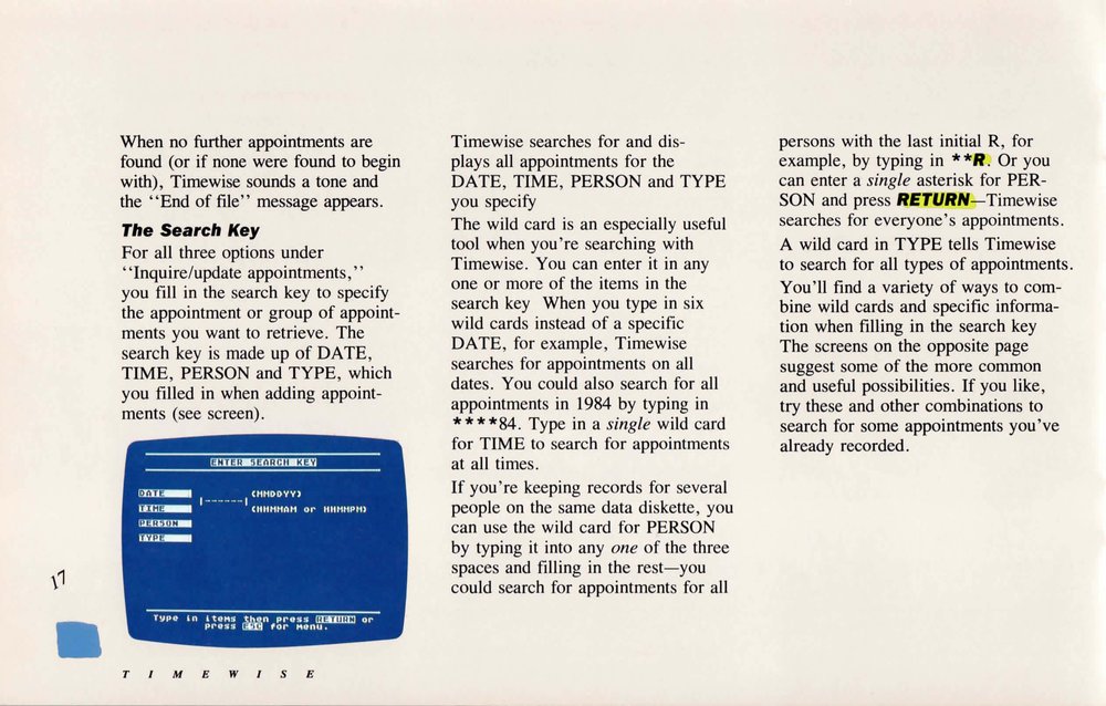Instructions page 20