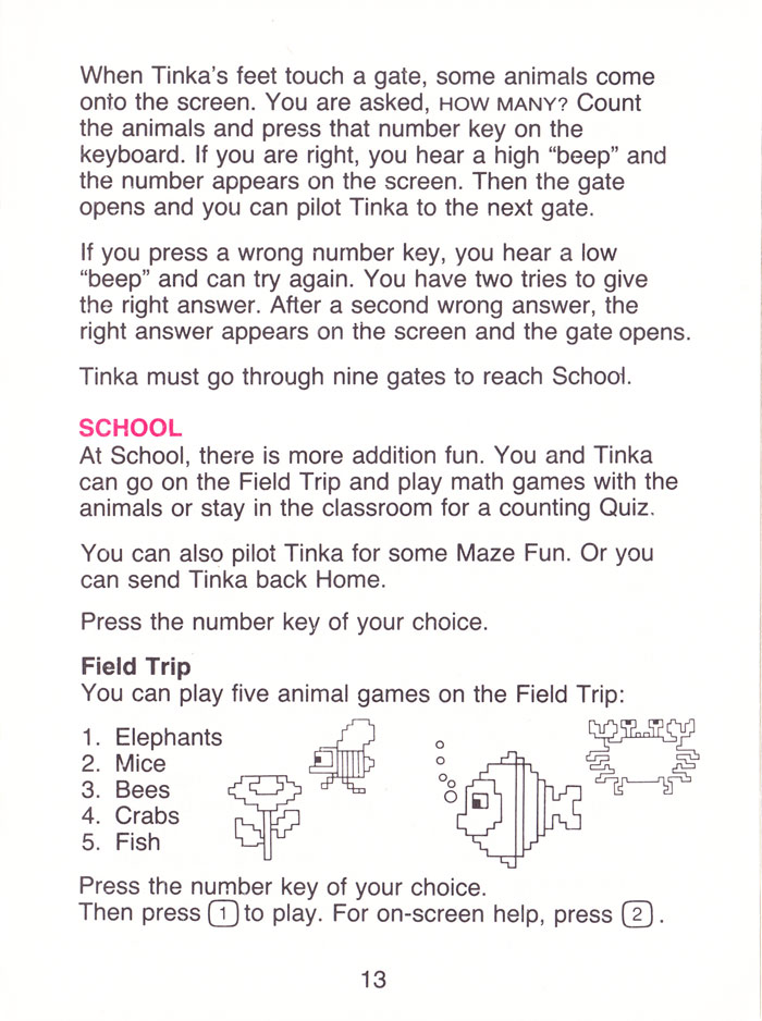 Instructions page 14