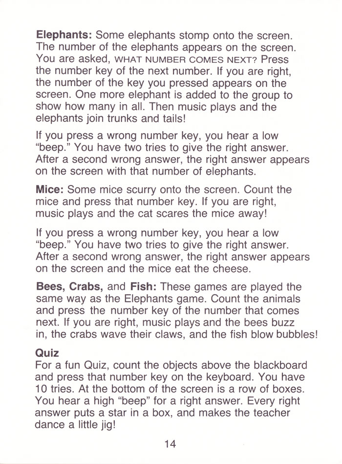 Instructions page 15