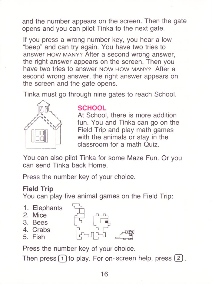 Instructions page 17