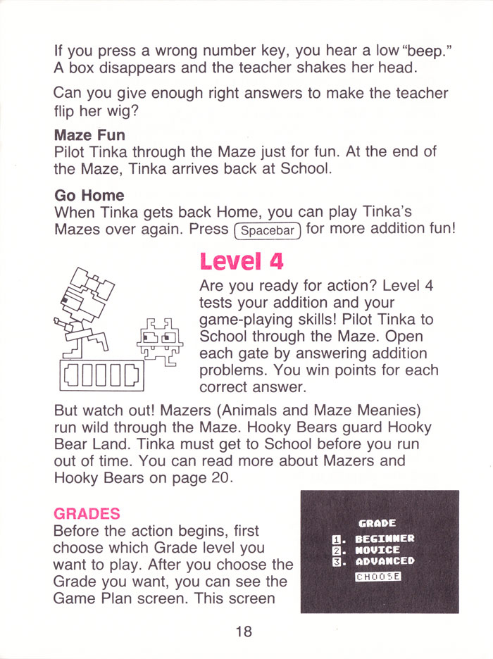 Instructions page 19