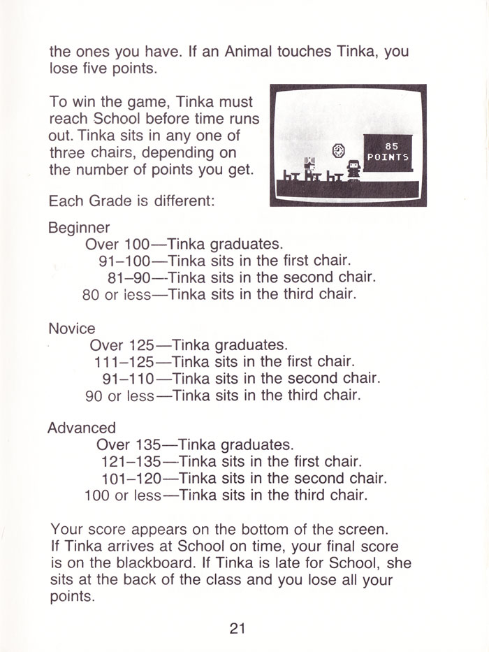 Instructions page 22