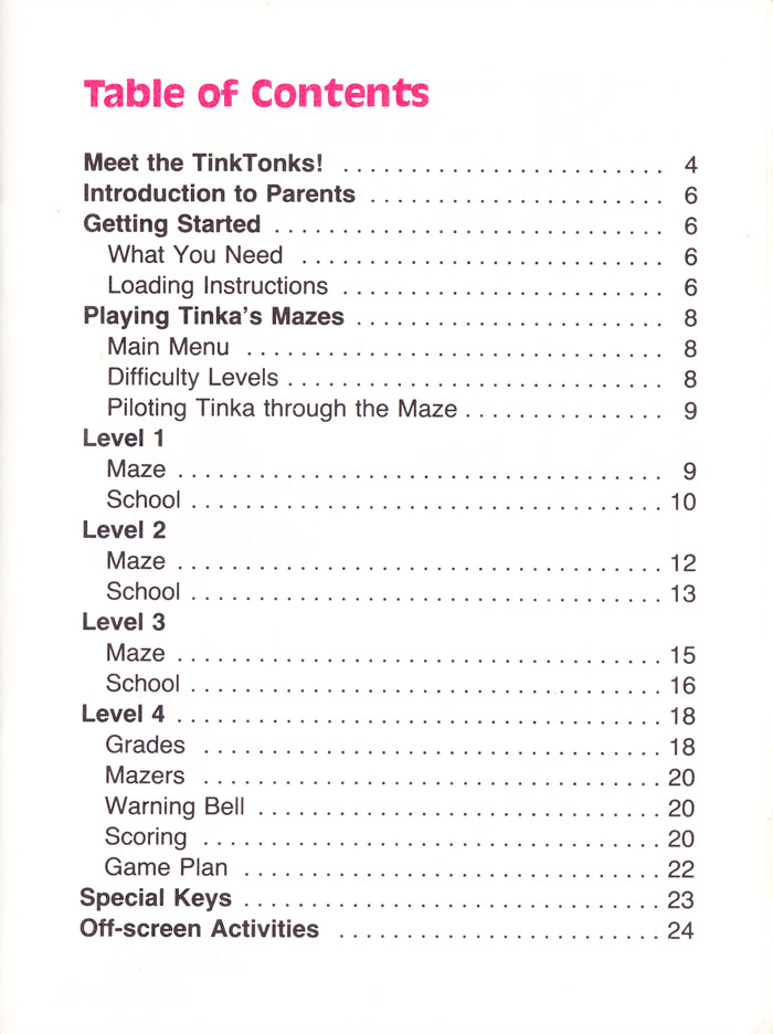 Instructions page 4