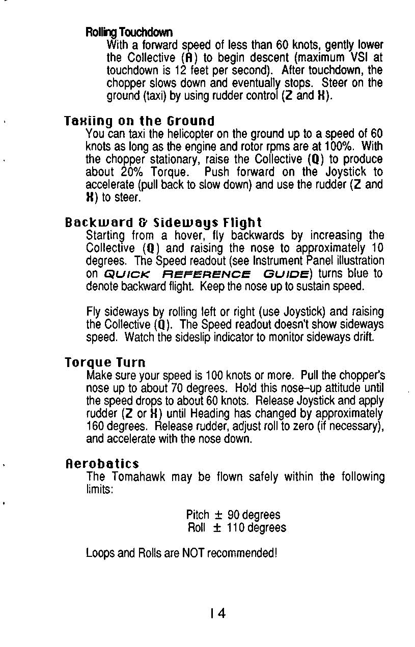 Instructions page 19