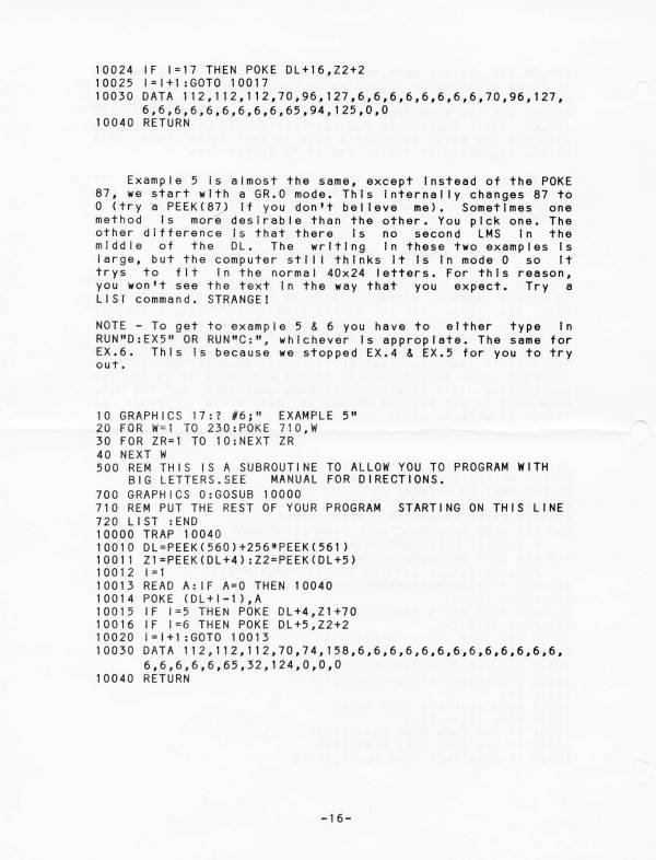 Instructions page 17