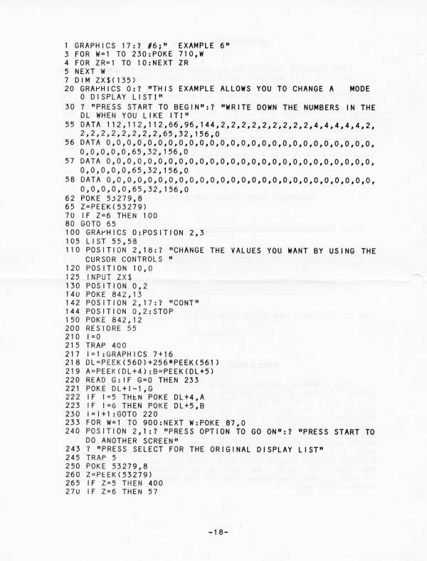 Instructions page 19