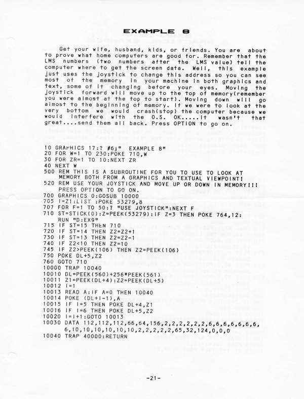 Instructions page 22