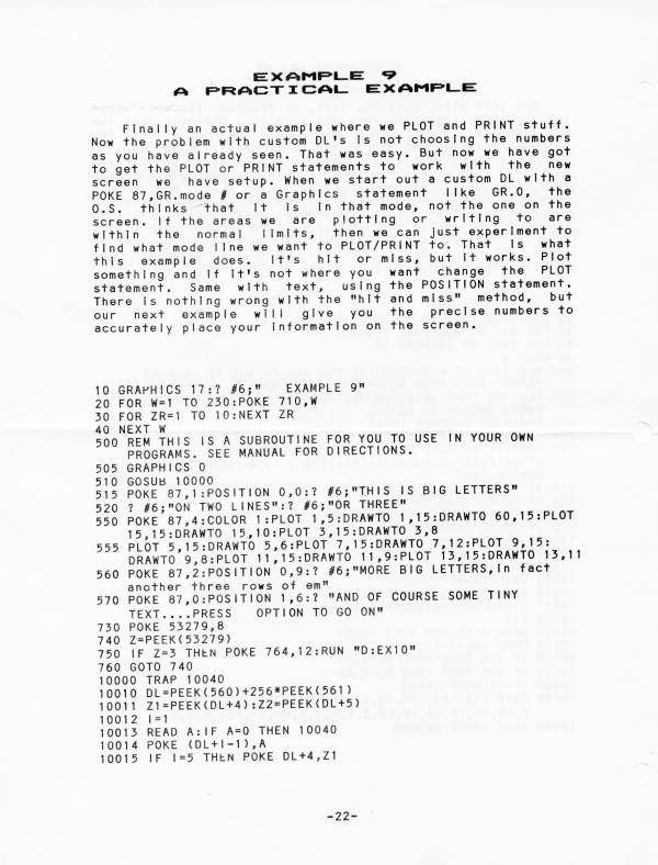 Instructions page 23
