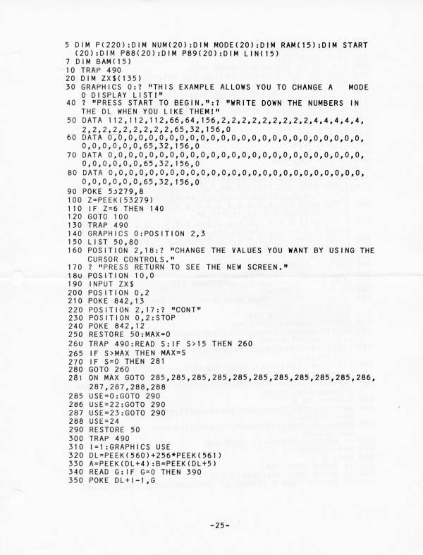 Instructions page 26