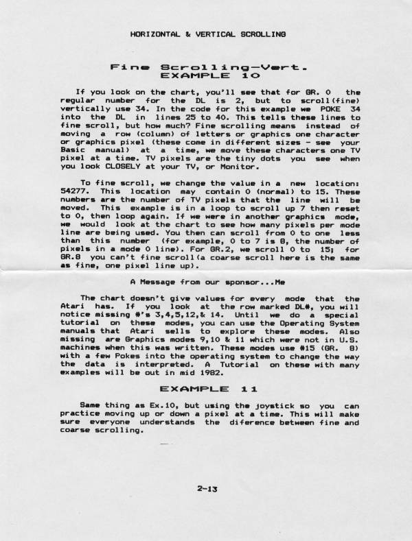 Instructions page 15