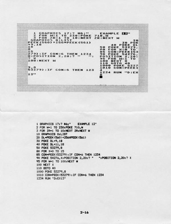 Instructions page 18