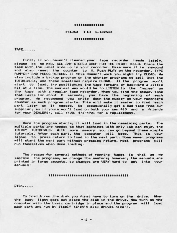 Instructions page 2