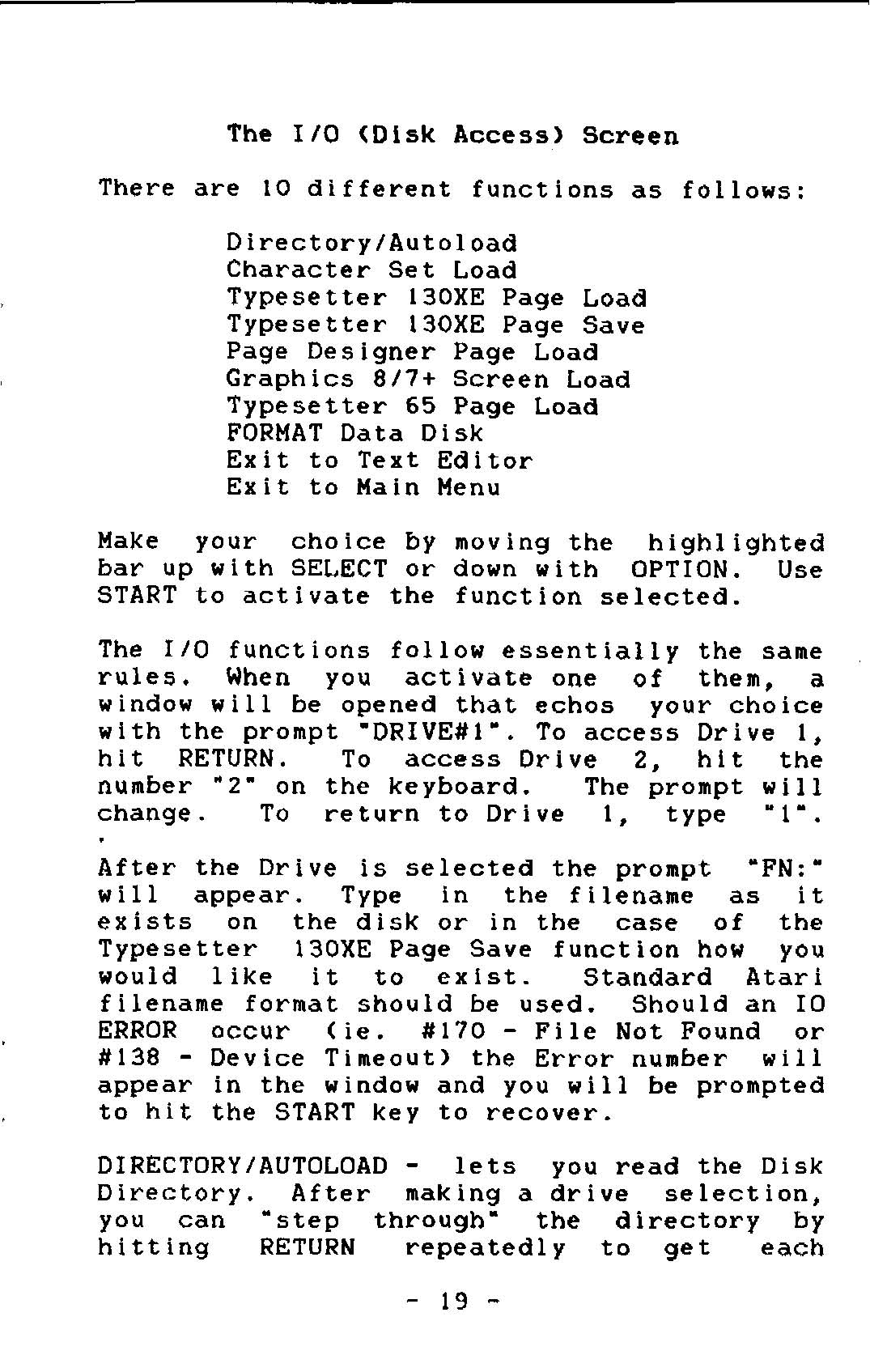 Instructions page 23