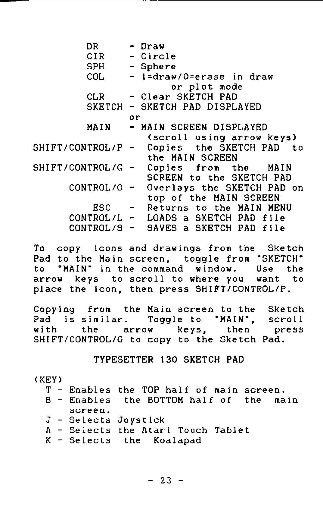 Instructions page 27