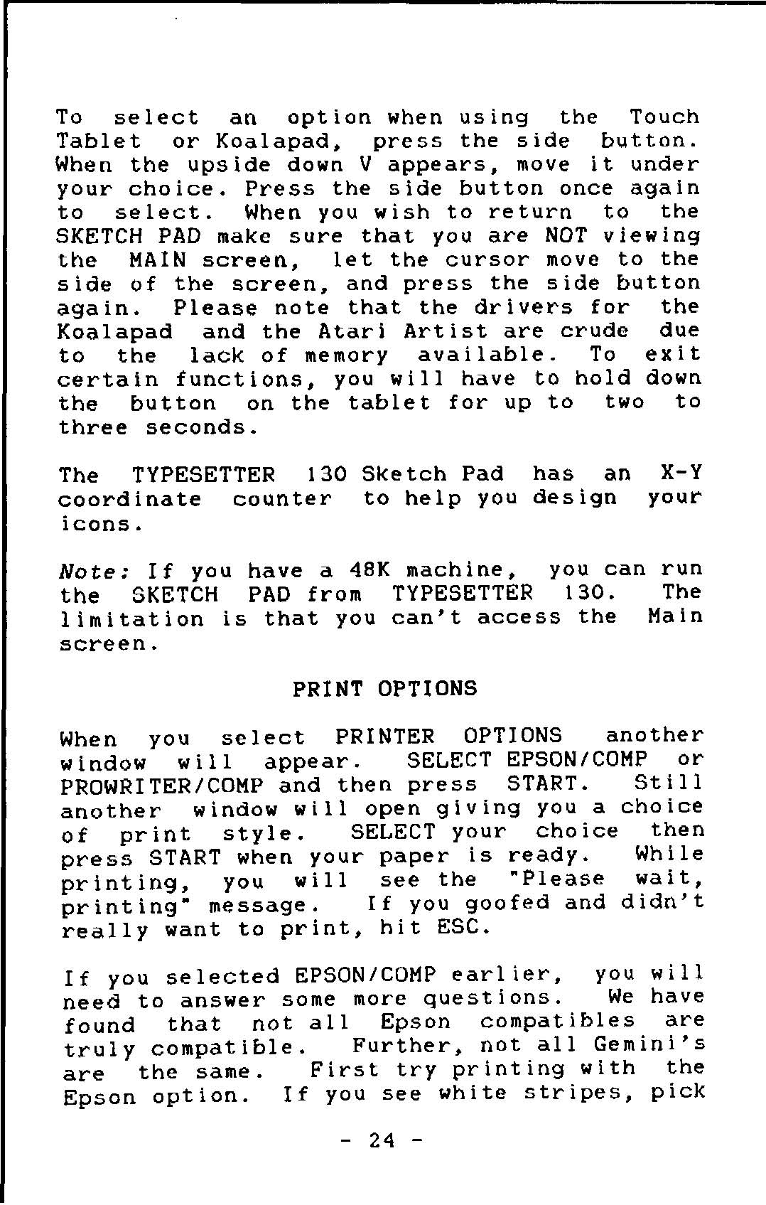 Instructions page 28