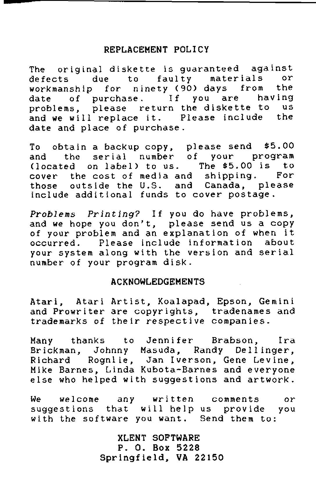 Instructions page 35