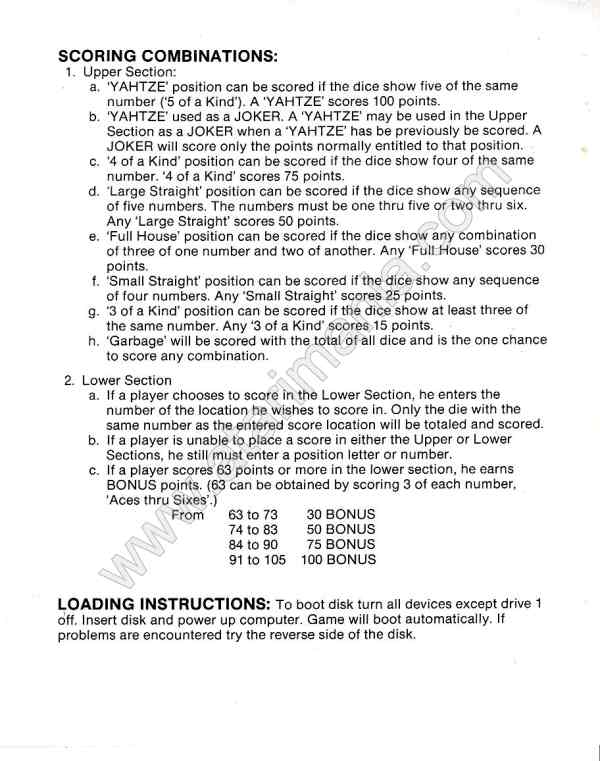 Instructions page 2