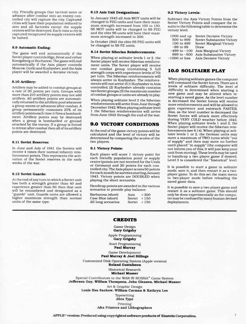 Instructions page 9