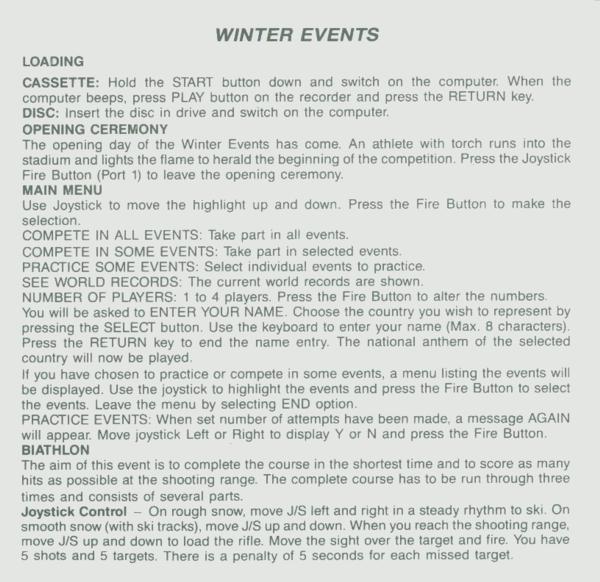 Instructions page 1
