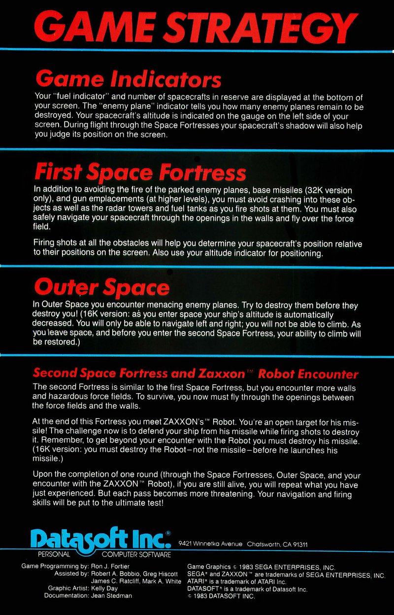 Instructions page 8