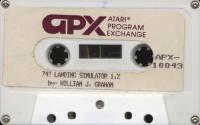 747 Landing Simulator Atari tape scan