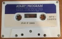 Atlas of Canada Atari tape scan
