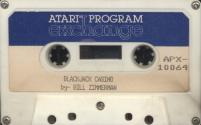 Blackjack Casino Atari tape scan
