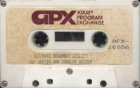 Ultimate Renumber Utility Atari tape scan