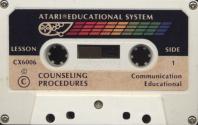 Talk & Teach - Counseling Procedures Atari tape scan