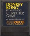 Donkey Kong Atari cartridge scan