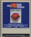 Fight Night Atari cartridge scan