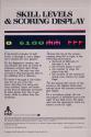 Galaxian Atari instructions