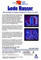 Lode Runner Atari cartridge scan