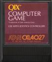Qix Atari cartridge scan