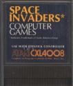 Space Invaders Atari cartridge scan