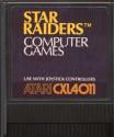Star Raiders Atari cartridge scan