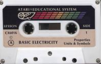 Talk & Teach - Basic Electricity Atari disk scan
