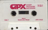 Three Holiday Games Atari tape scan
