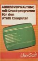 Adressverwaltung Atari tape scan