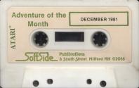 Adventure of the Month No. 7 - Black Hole Adventure Atari tape scan