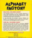 Alphabet Factory Atari disk scan