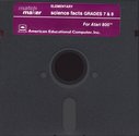 A+ Science Grades 7-8 Atari disk scan