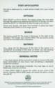 Fort Apocalypse Atari instructions