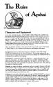 Temple of Apshai Trilogy (The) Atari instructions