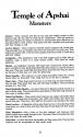 Temple of Apshai Trilogy (The) Atari instructions